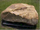 1.5 ton creek boulder.JPG (93802 bytes)